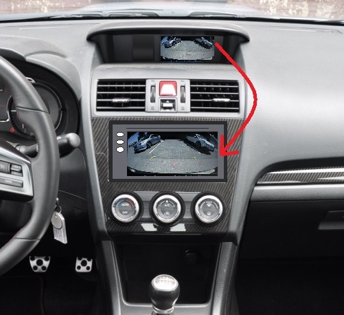 Backup Camera Relocation Information