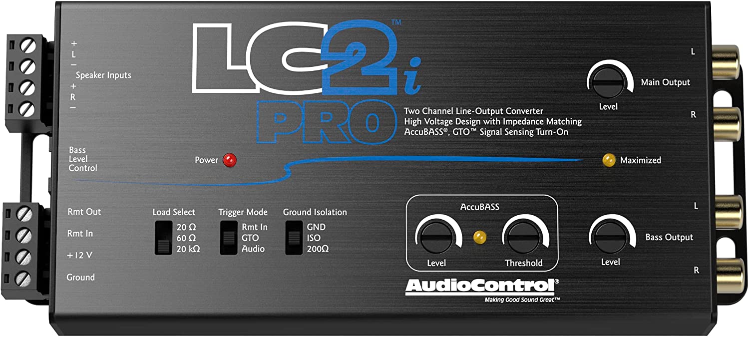 AudioControl Line Output Converter Recommendation